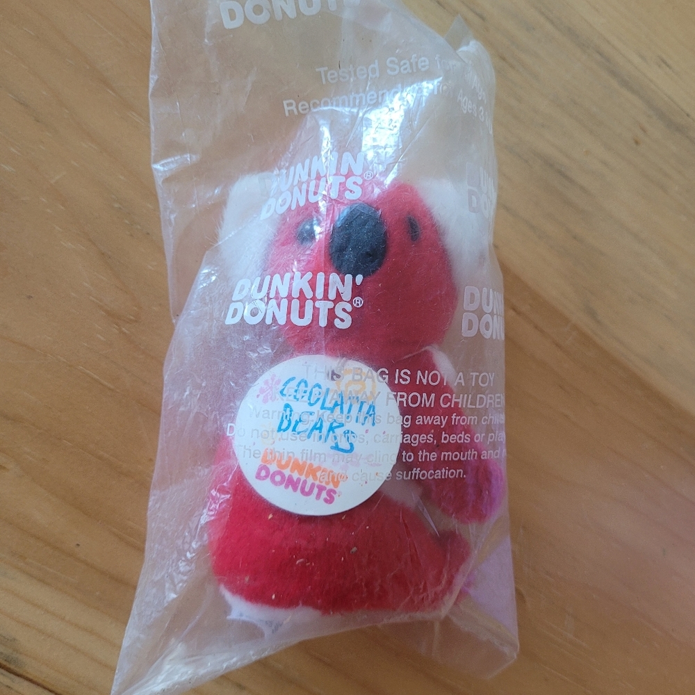 Dunkin Donuts Coolatta Bear